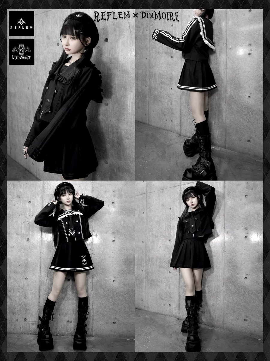 ◇ - ◇ - 𝐑𝐄𝐅𝐋𝐄𝐌 ✖︎ 𝐃𝐢𝐦𝐌𝐨𝐢𝐫𝐞 - ◇ - ◇ 【ロゴ刺繍
