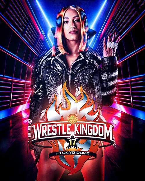 Mercedes Moné is here! Welcome to #njpw, @mercedesvarnado! 元WWE