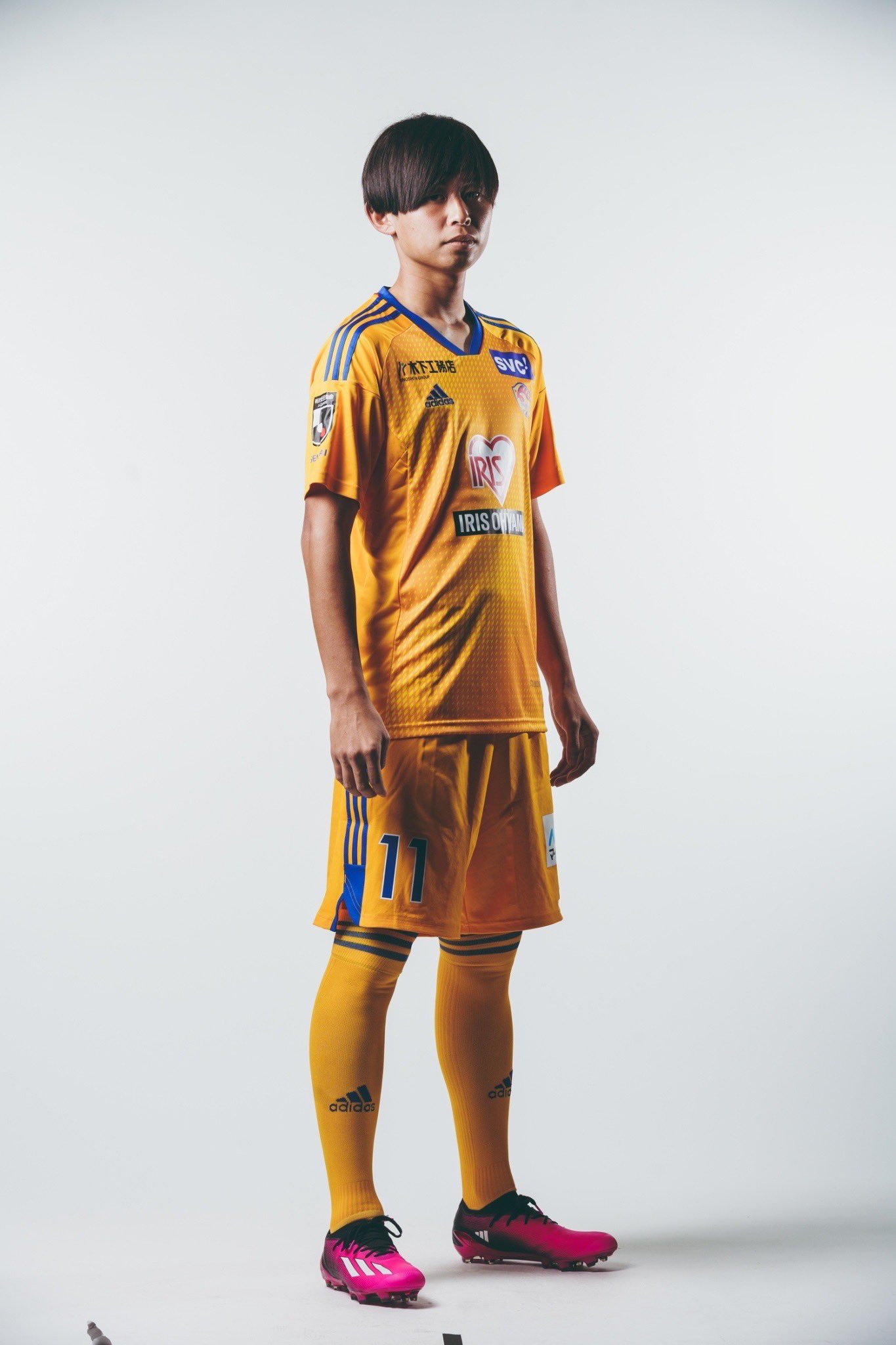 ベガルタ_ホームユニフォーム_郷家友太選手_11 MF 11 郷家