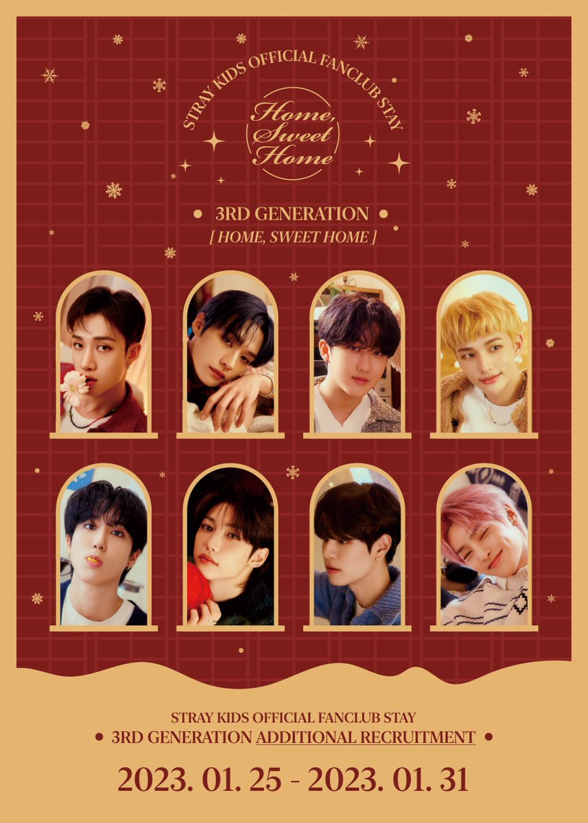 Stray Kids Official Fanclub STAY 3rd Gen Additional Recruitment