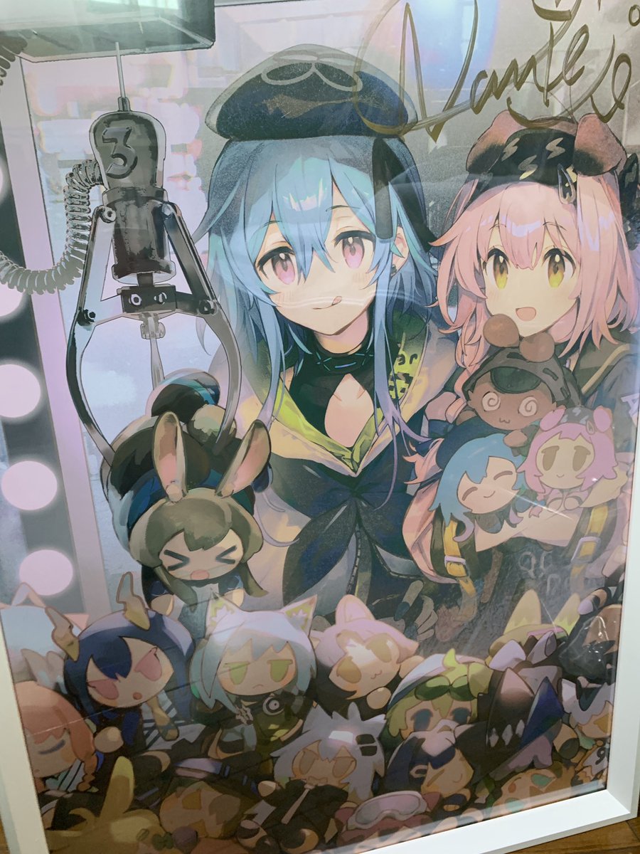 ゴールデングロウ(アークナイツ) 「B2原画届いてたわよ〜!!!ミヅキちゃんGG