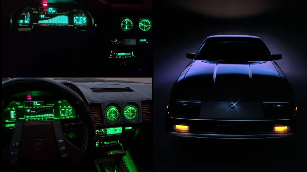 The INTERIOR of a 1985 Nissan 300zx is UNBEATABLE. It's both