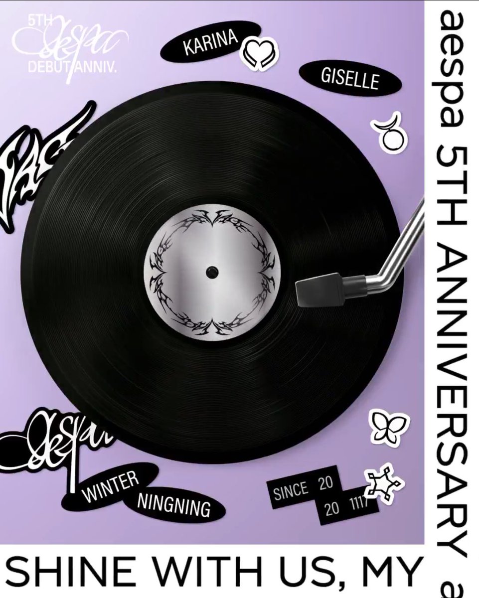 📢］aespa 5TH ANNIVERSARY MD ＼ 5周年のグッズ Qoo10にて予約販売