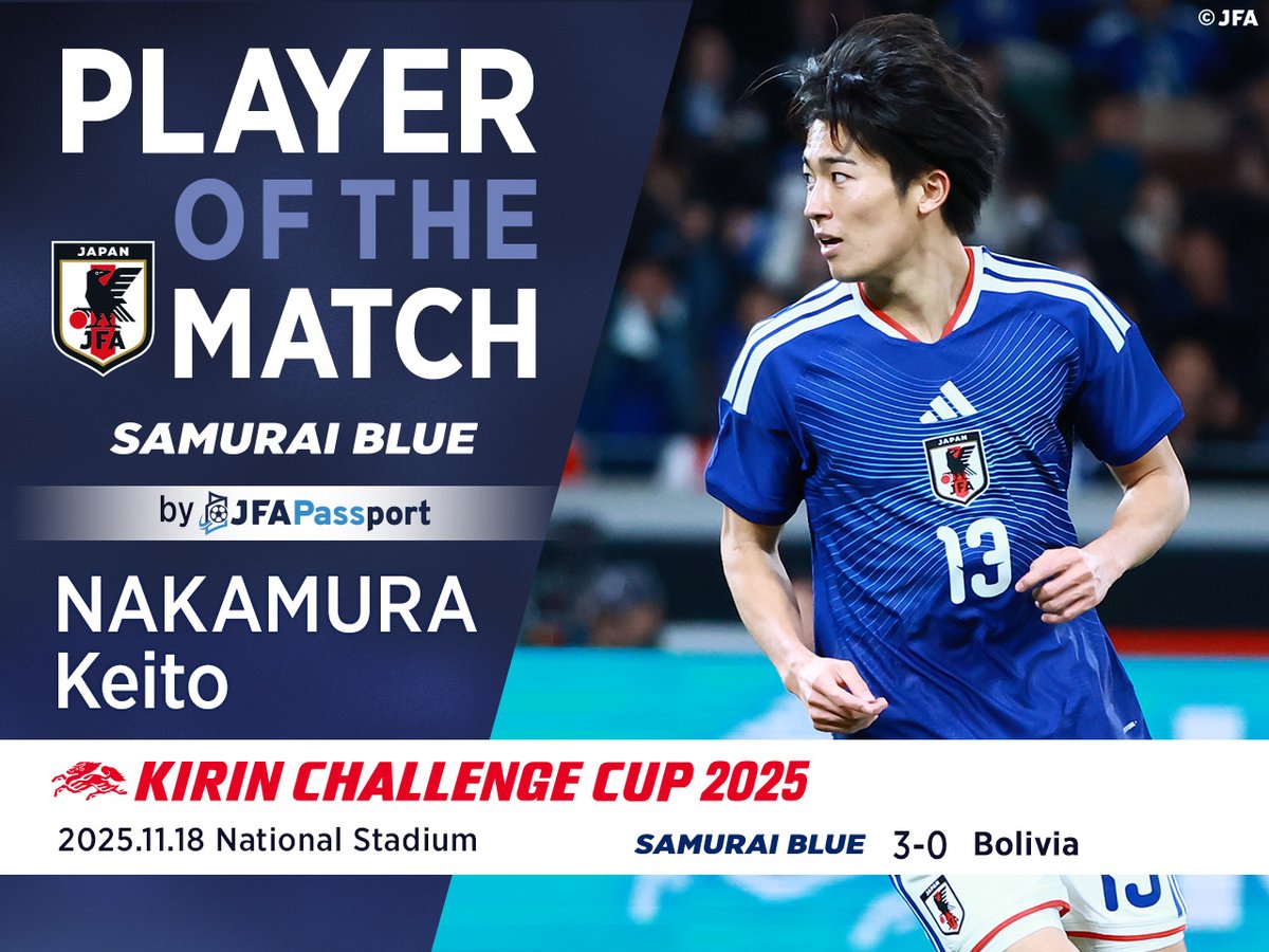 ファン・サポーターが選ぶ 🔹𝐏𝐥𝐚𝐲𝐞𝐫 𝐨𝐟 𝐭𝐡𝐞 𝐌𝐚𝐭𝐜𝐡