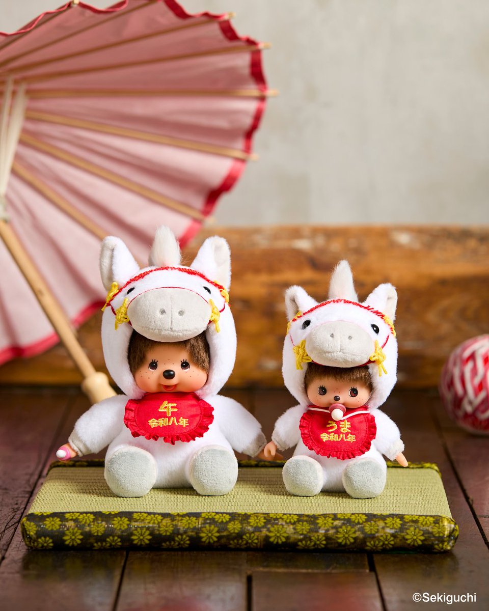 新商品 #NEW 「干支午 モンチッチ・ベビチッチ Sサイズ」 毎年大好評の