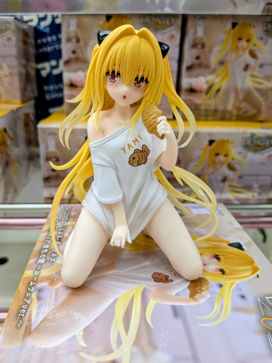 ☆ To LOVEる-とらぶる-ダークネス Desktop Cute フィギュア 金色の闇