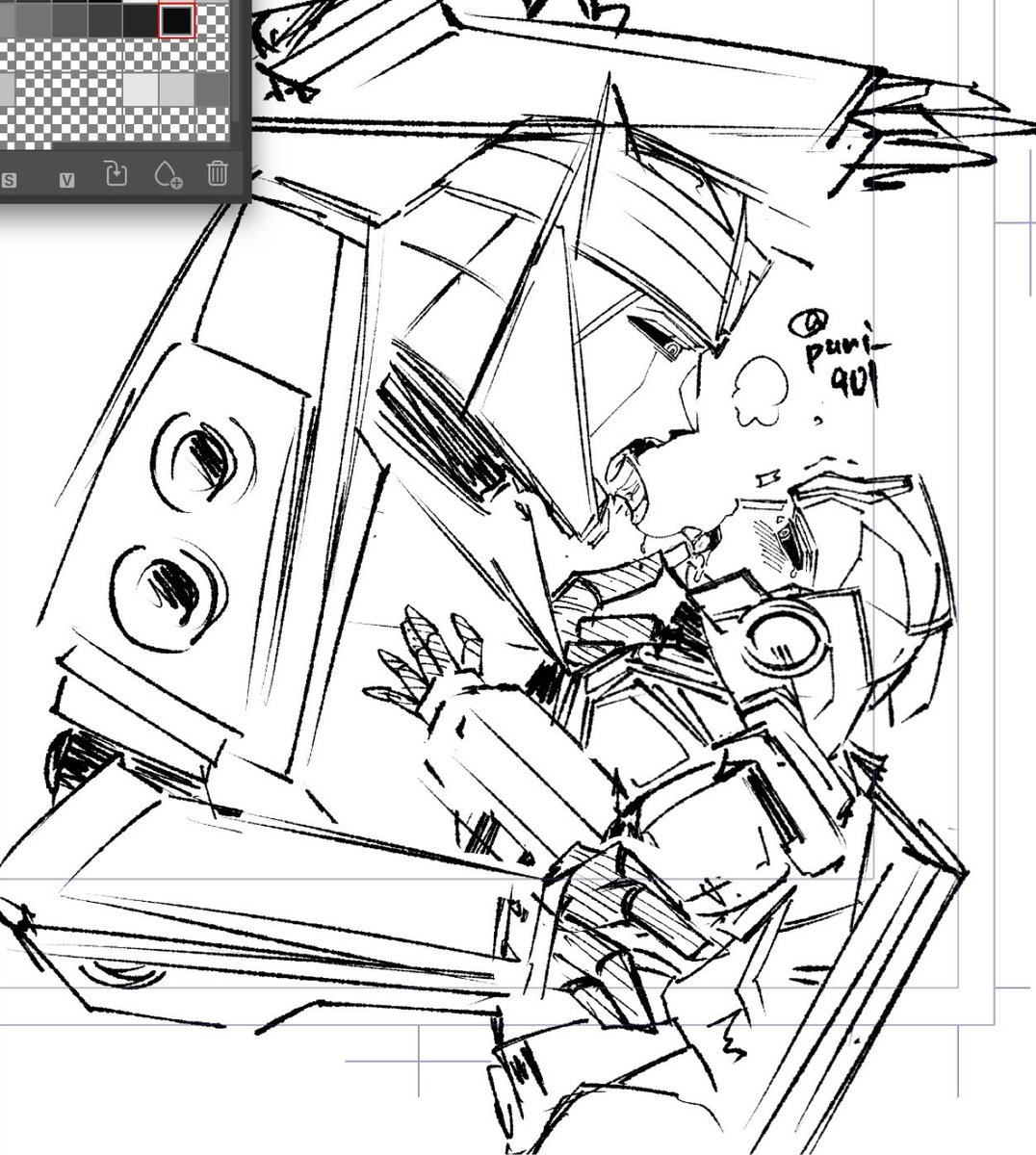 💜💙🔞 #valveplug #SentinelPrime #ナスセン #nasusen