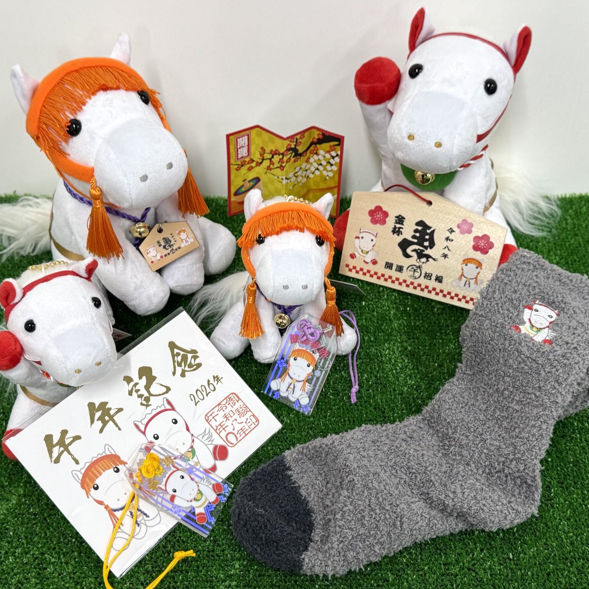 🎍2026年午年グッズ発売🎍 来年は”午年”🐴 招き猫ならぬ招き馬、 神馬