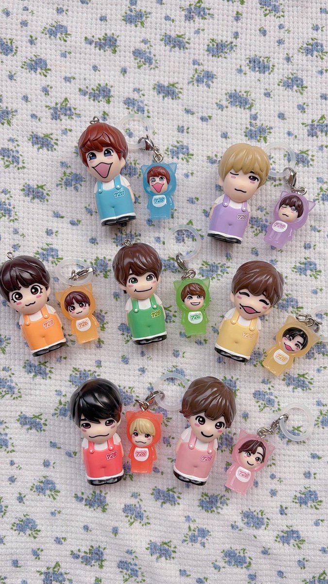 なにわ男子のめじるしアクセサリーチャーム可愛すぎるのでとりあえず全