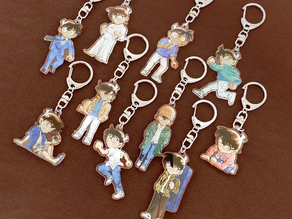 🆕新商品情報🆕 コナン探偵社オリジナル新商品 ・キーホルダー