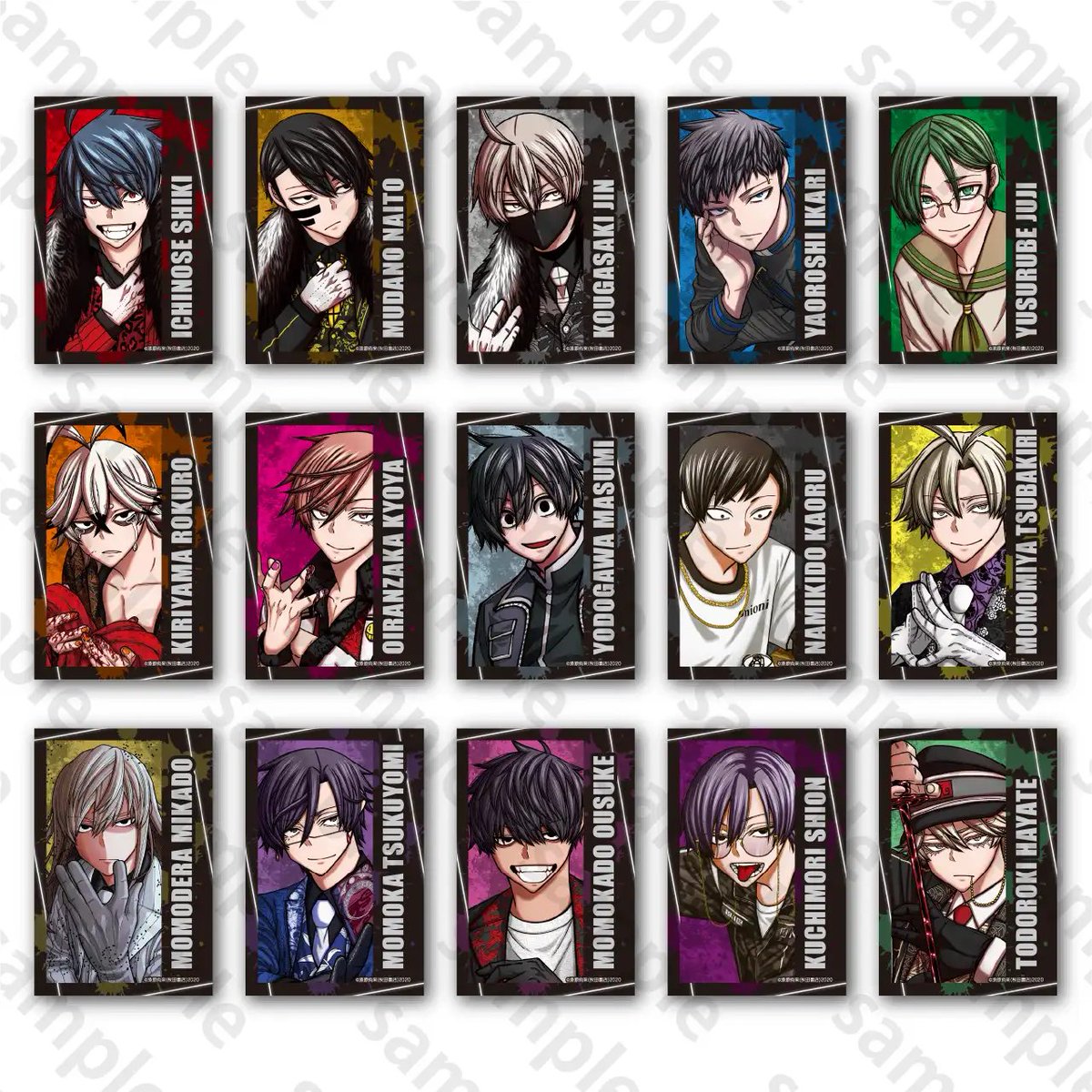 販売グッズ③】 秋田書店 コミックマーケット107 ・桃源暗鬼