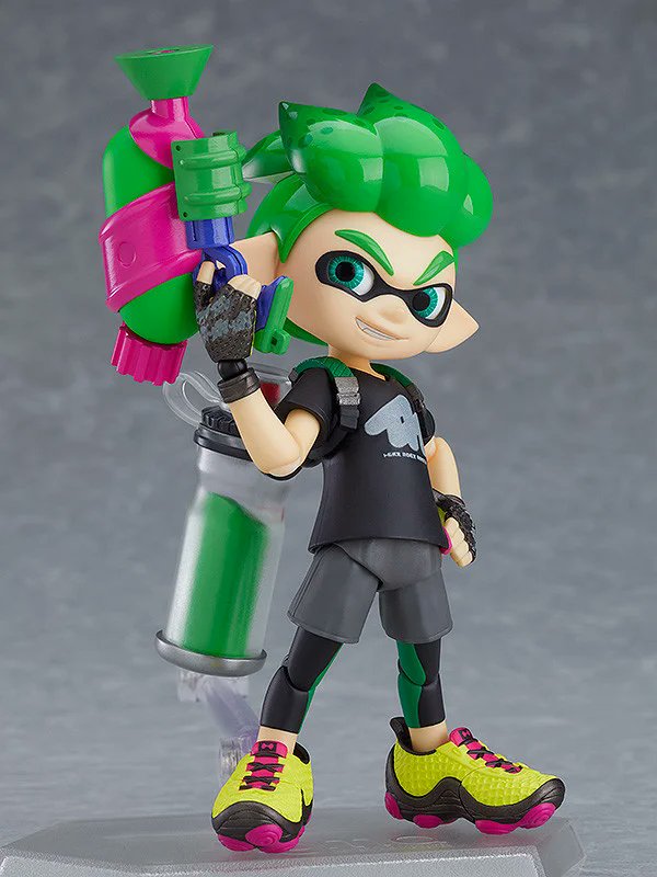 figma Splatoon ボーイ DXエディション」と「figma テンタクルズ」の