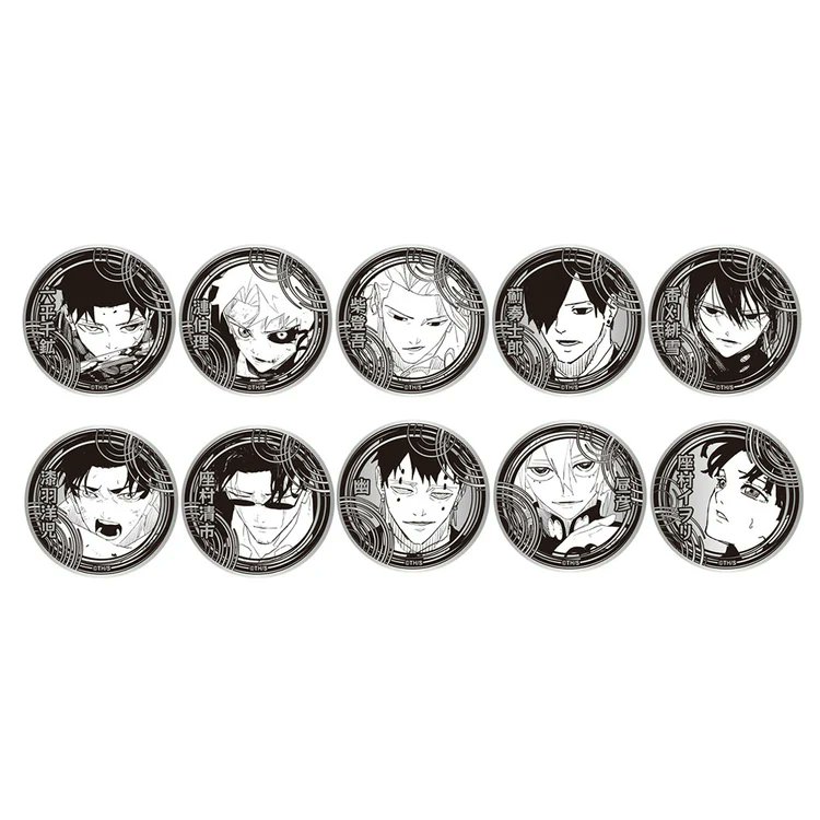 JUMP SHOP ONLINEにて販売開始 『カグラバチ』シルバー缶バッジ