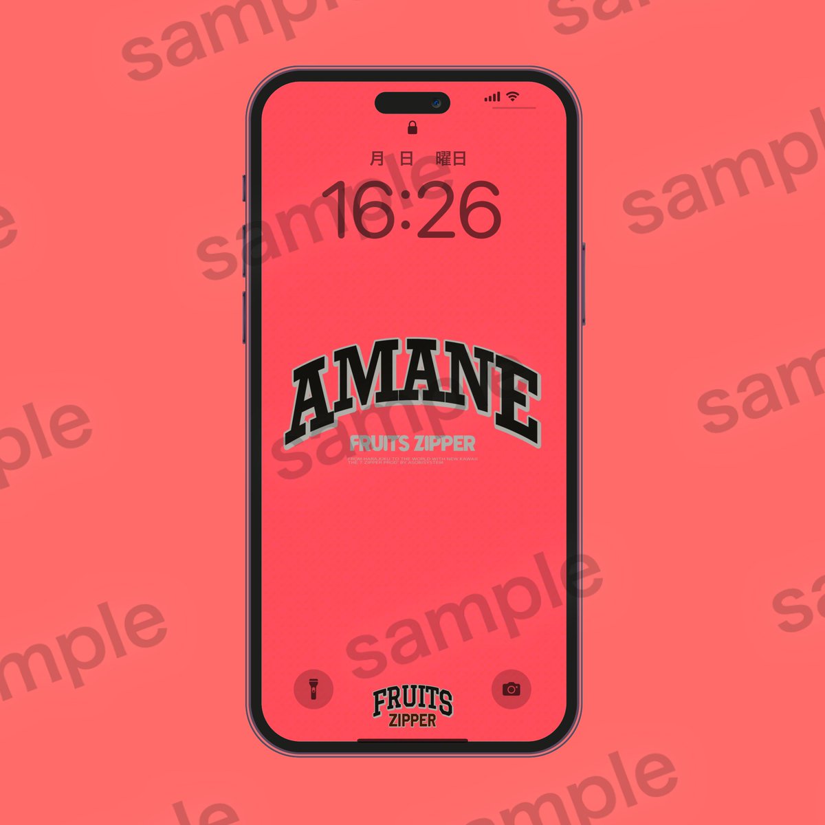 👕OSHI API壁紙第2️⃣弾】 OSHI APIシリーズの『ジップアップ