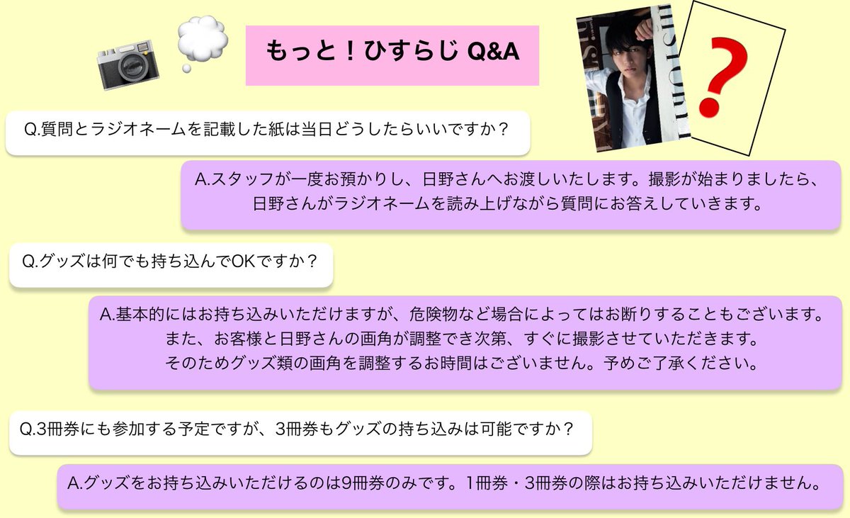 日野友輔 1st写真集『#hiSTORY 1』 重版記念イベント9冊券にご参加予定