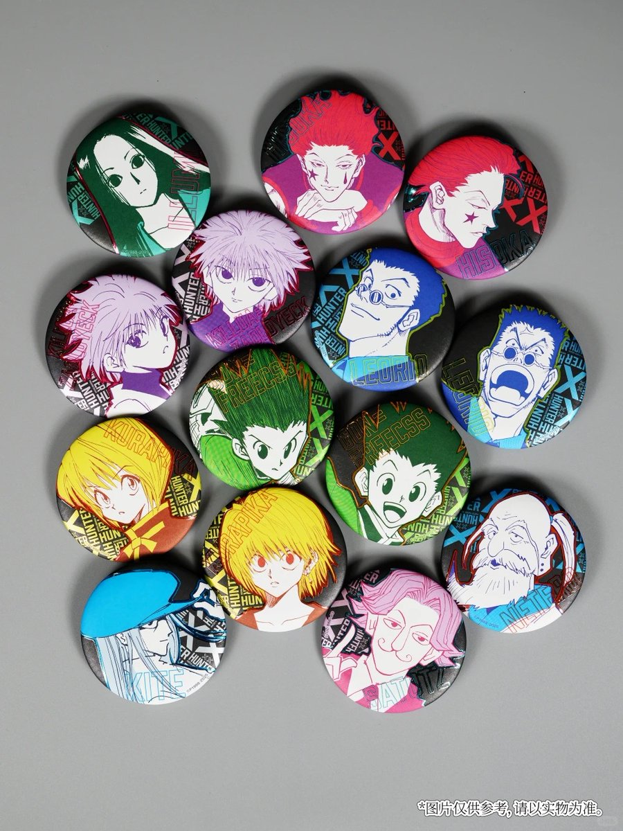 ハンターハンター 彫金 缶バッジ ゴン シークレット シクレ セット