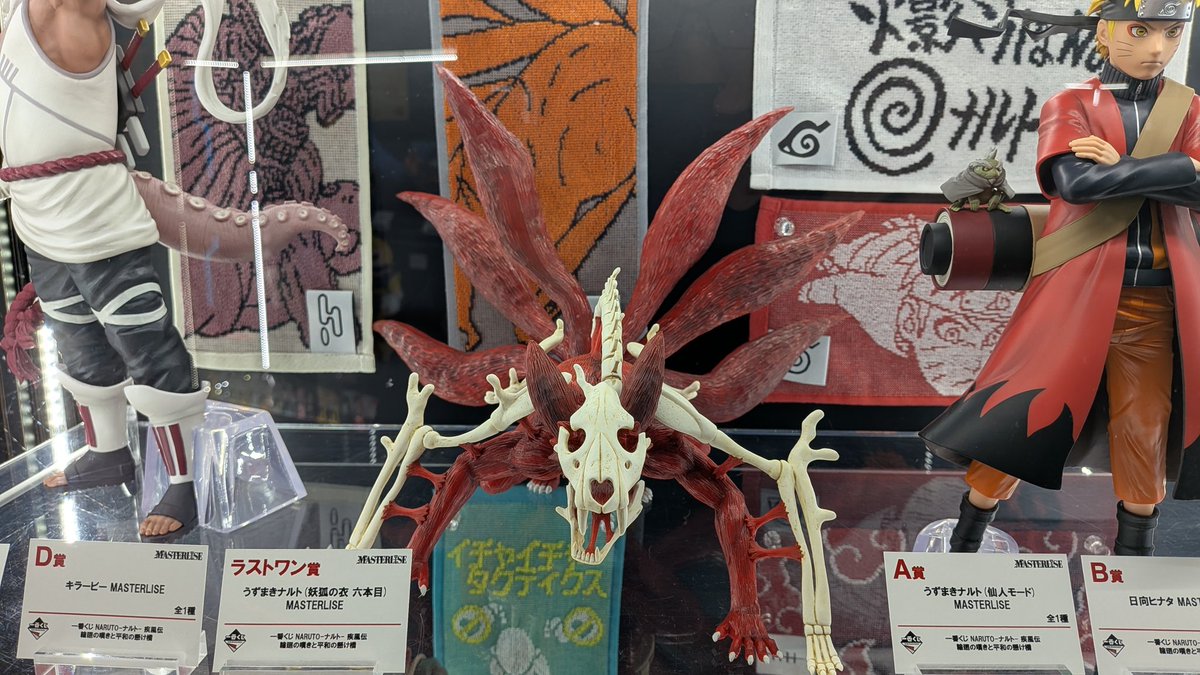 ナルト疾風伝 一番くじ うずまきナルト(妖狐の衣 六本目) MASTERLISE 一番