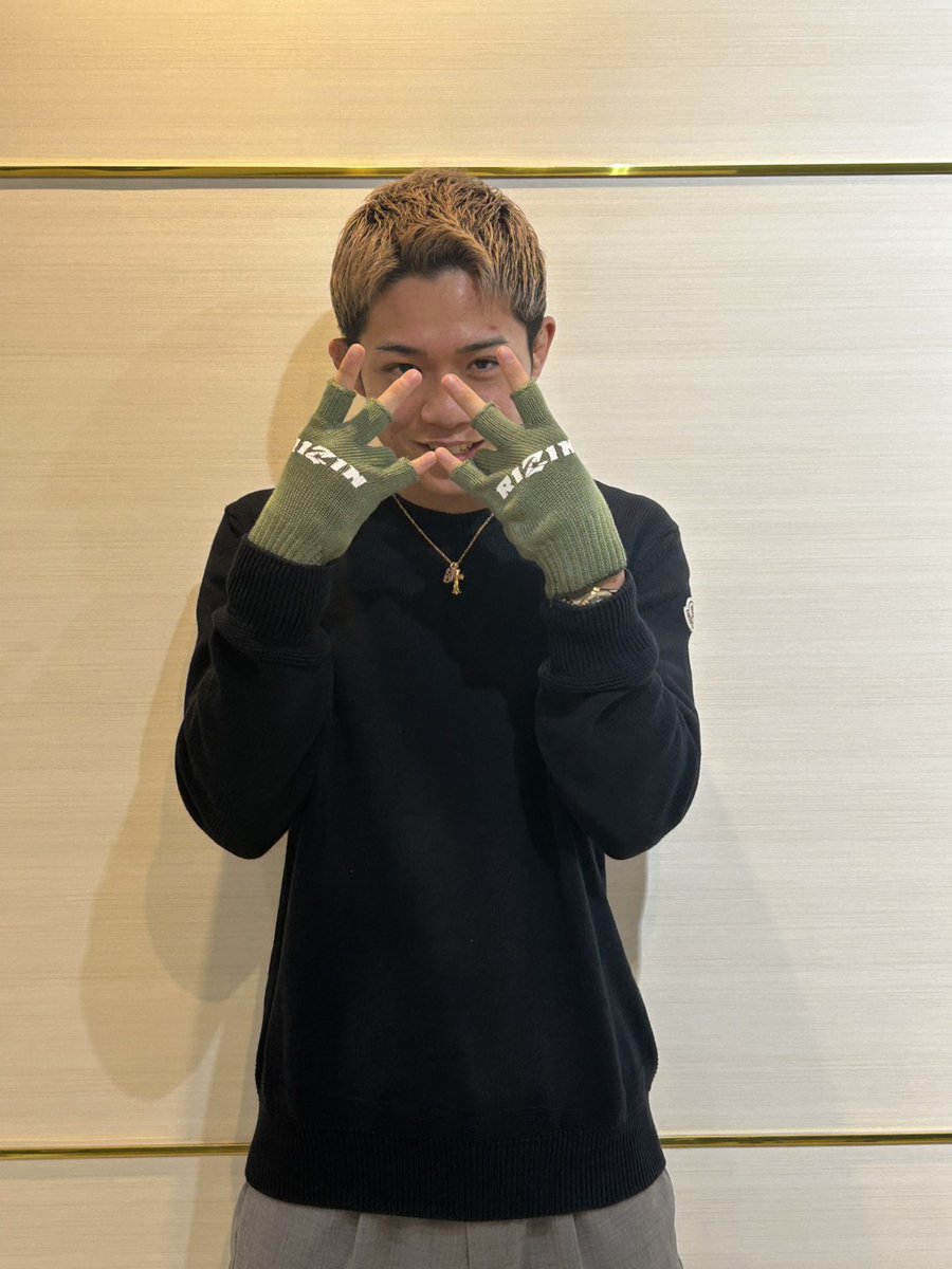 ABEMA presents #RIZIN冬祭り2025❄️ RIZINオープンフィンガー手袋