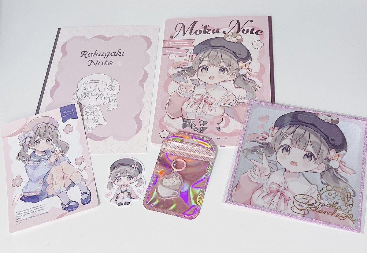 C107 冬コミで頒布する新刊セットが揃いました！モカちゃん新刊セット