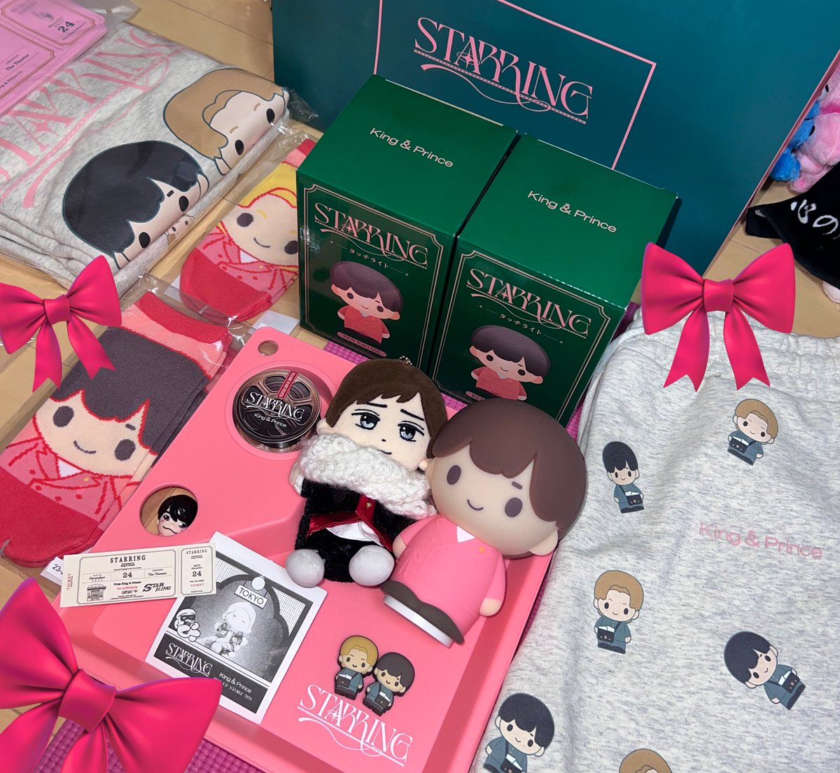 キンプリ「STARRING」ポップアップ タッチライト レン＆カイト セット