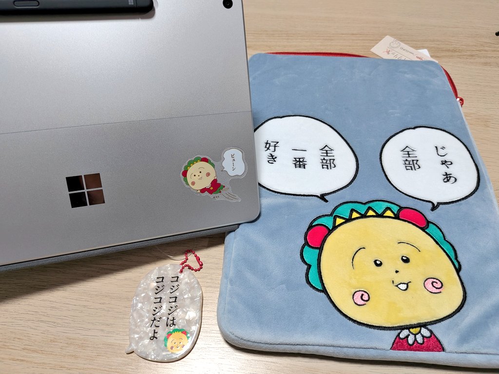 コジコジ×studioCLIP PCケース ワイヤレスマウス 2点セット コジコジ