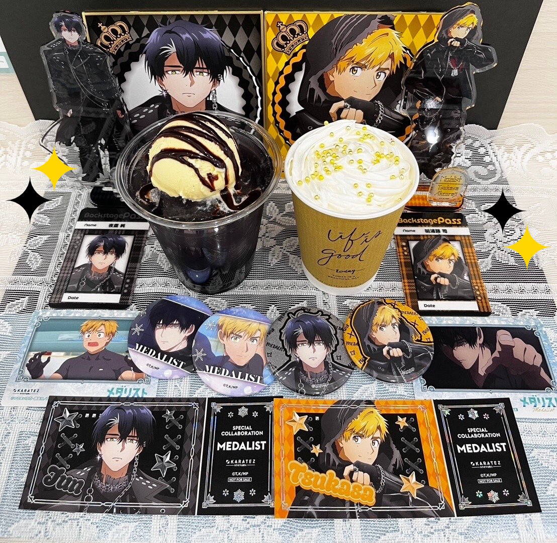 💛【#カラオケの鉄人×#メダリスト】🖤 コラボ開催中です❕ 本日は司