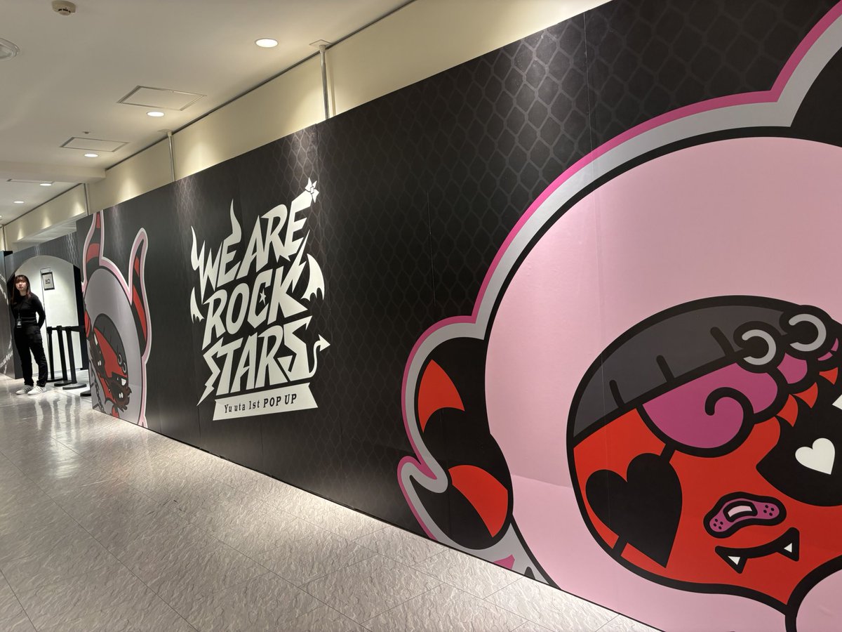 NCTユウタの「Yu・uta」初POP UPストア 西武渋谷でロック空間がファン熱狂