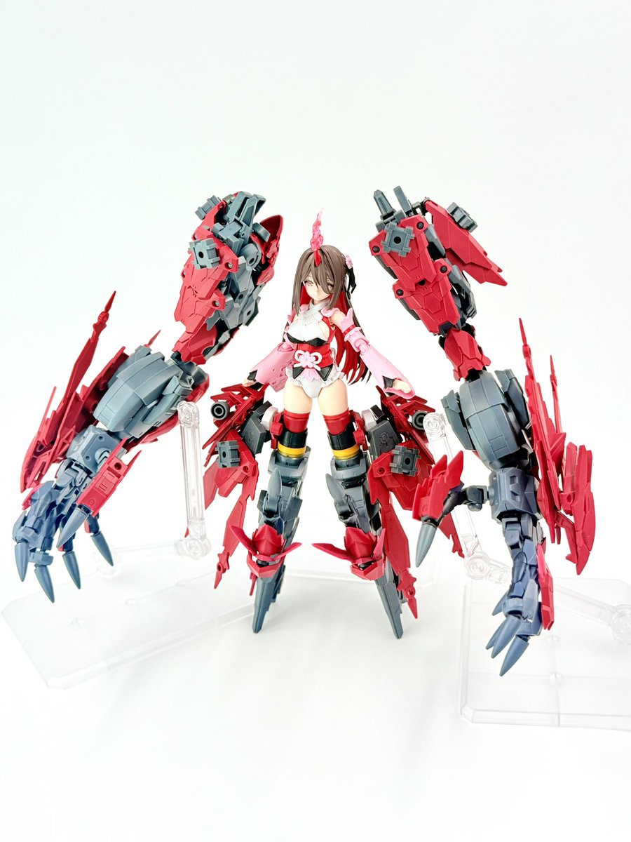 30MM #30MS シュレミと合わせるとこんな感じ まだまだミキシング中です