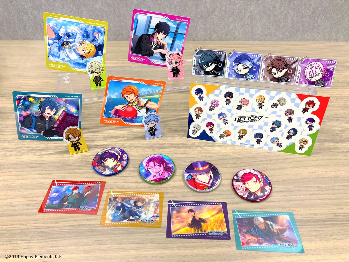 🔸コラボグッズのご紹介🔸 「エリオスライジングヒーローズ