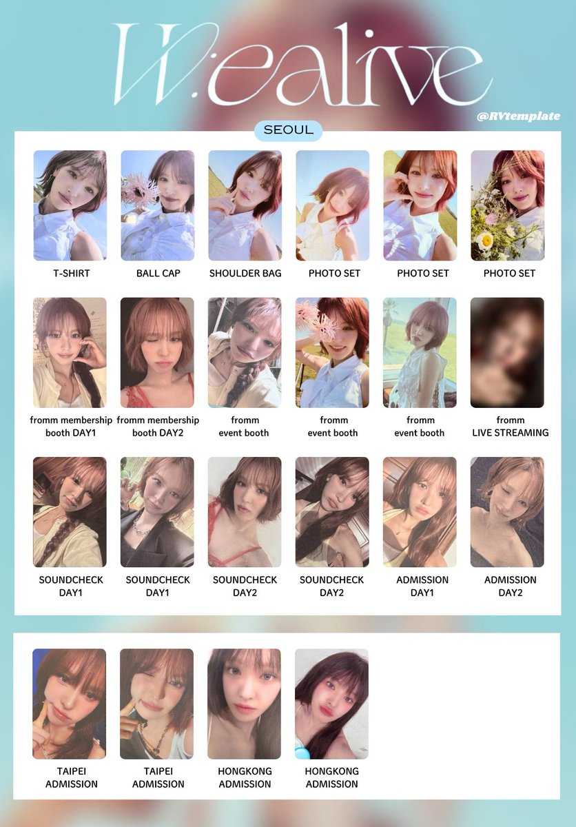 redvelvet pantone zip トレカ　ウェンディ Wendy (Of Red Velvet) 