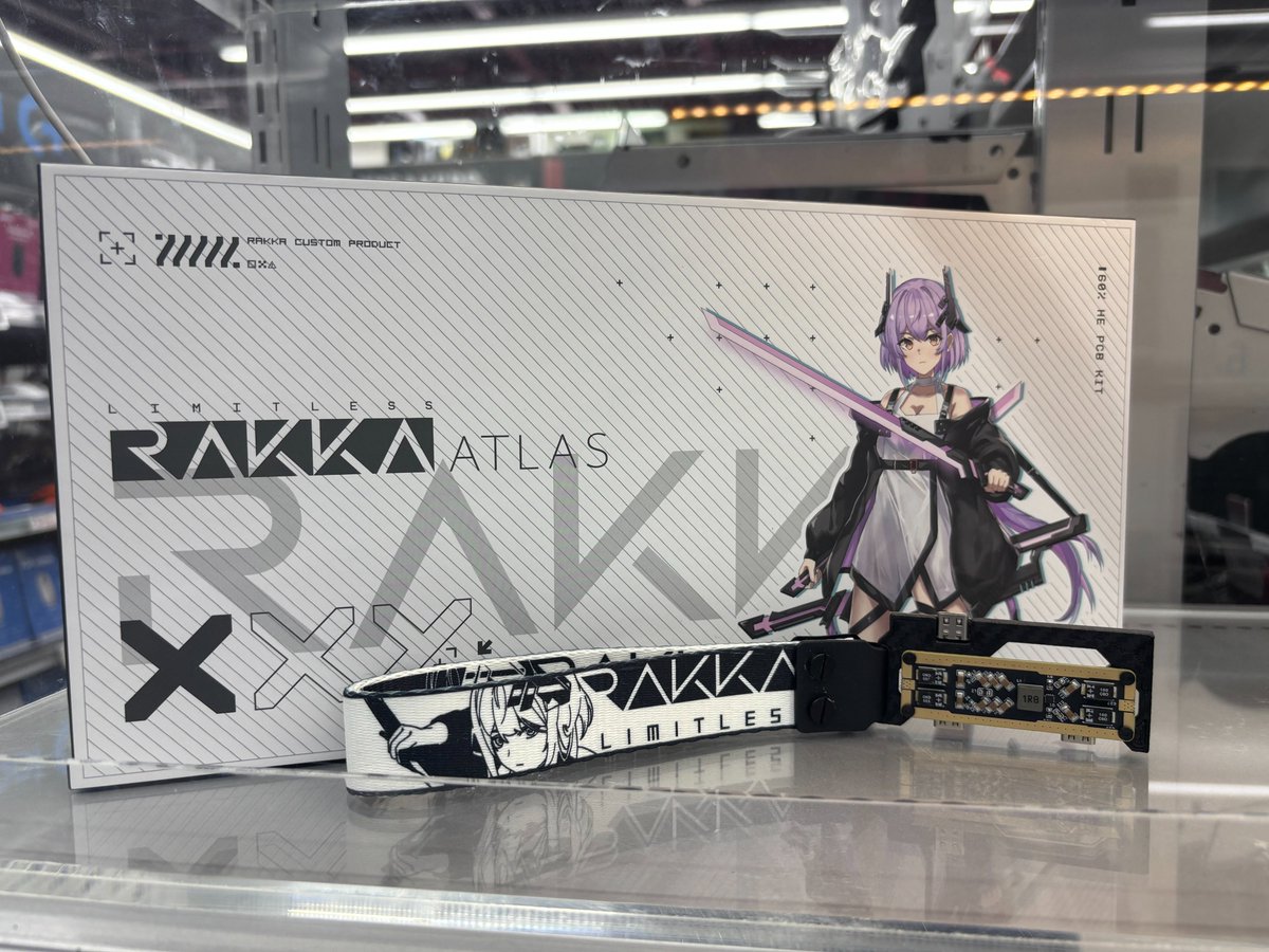 🎊実機展示開始いたしました‼️🎊 先日予約を開始したRAKKA 60 ATLASの