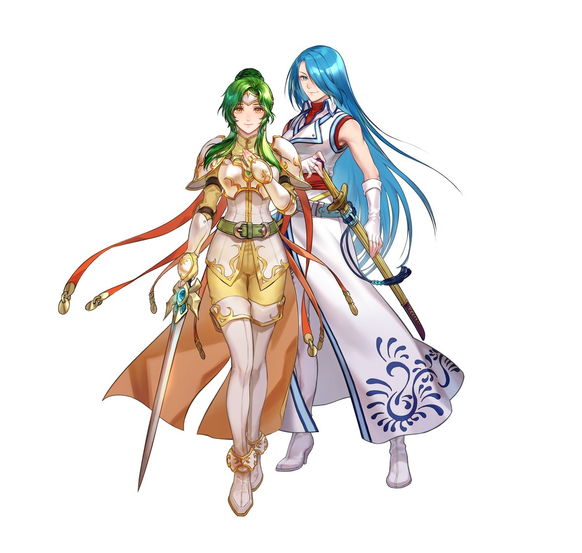 英雄紹介・比翼の清き心 エリンシア】 エリンシアさんとルキノさんは