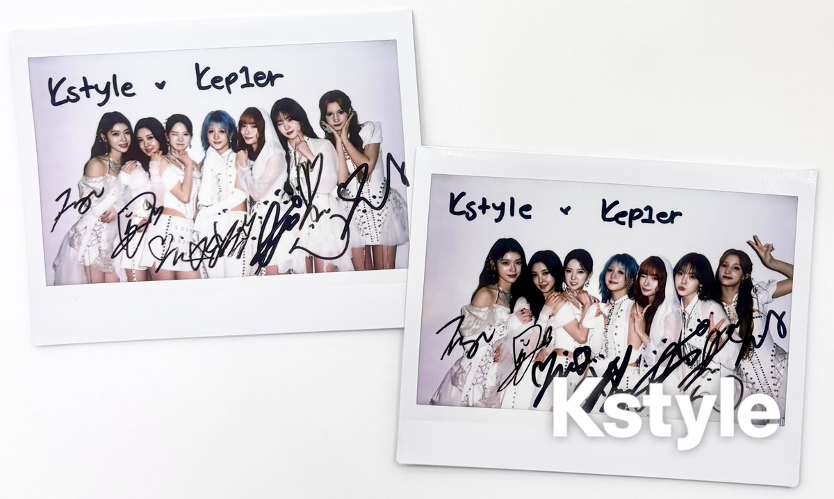 プレゼント】 Kep1er直筆サイン入りポラを2名様に！ ▽応募