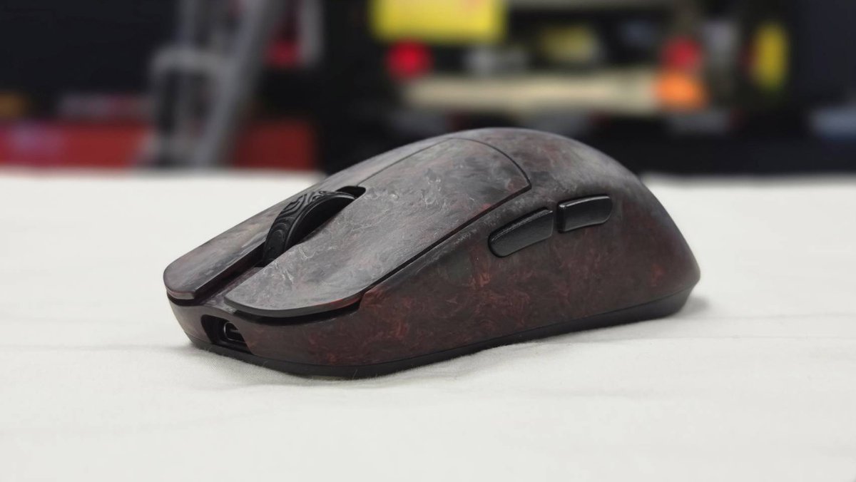 🖱️新商品🎉 WLMOUSE 影-YING- フォージドカーボン製の左右対称