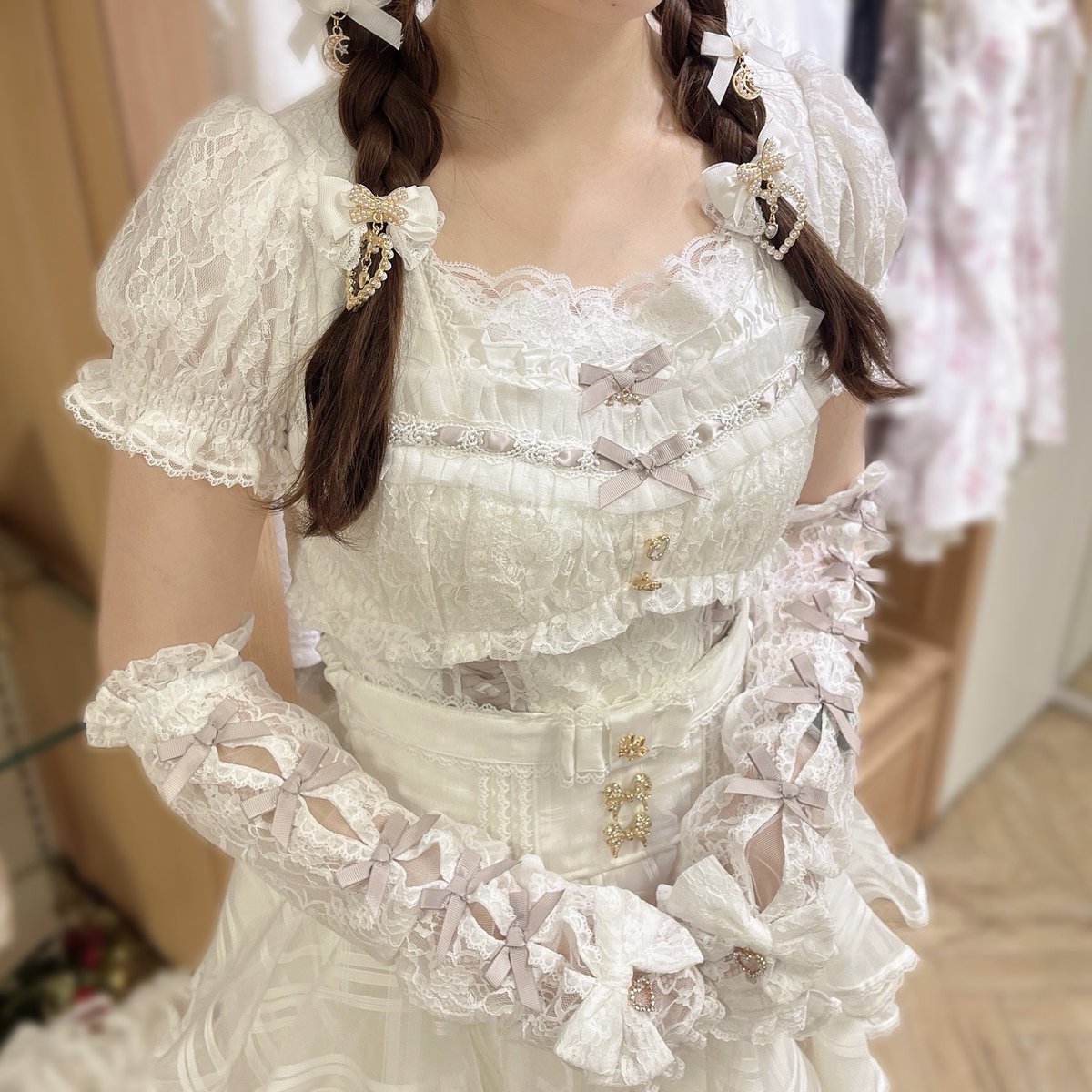 ❤︎ 𝐋𝐈𝐙 𝐋𝐈𝐒𝐀 近鉄Pass'e店 ❤︎ #アームウォーマー付ビスチェ