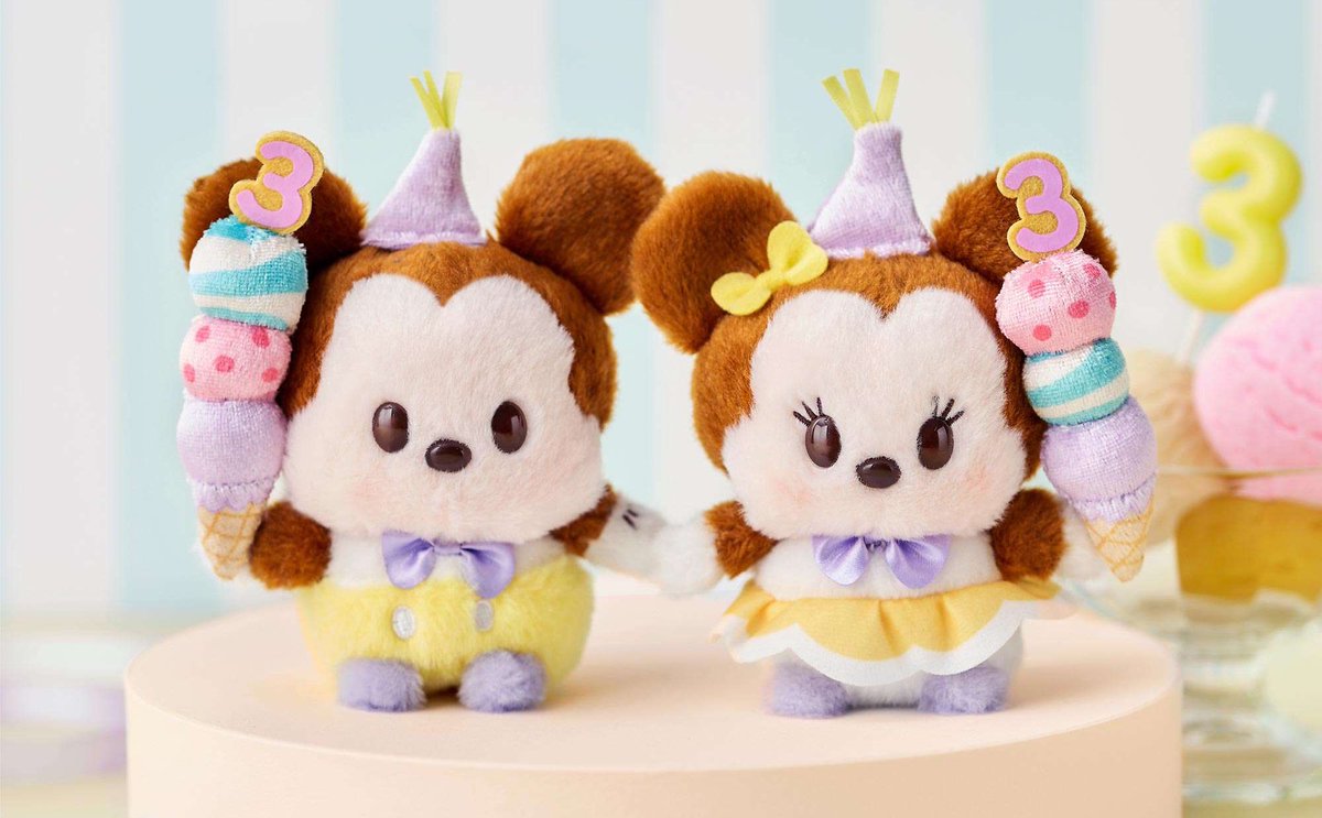 ディズニーストア】 7月1日より、ディズニーストアのぬいぐるみ