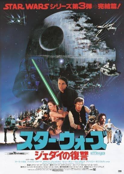 42年前の本日1983年7月2日は、『スター・ウォーズ／ジェダイの復讐（現