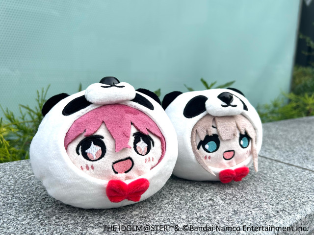 円環パンダぬいポーチ #円環いちごぬいポーチ 好評受注中