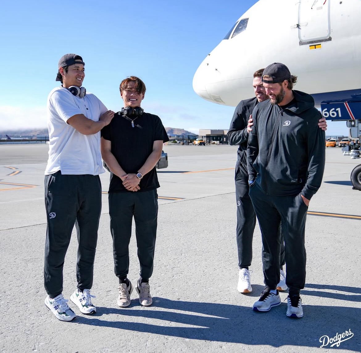 オールスターに向け出発！ アトランタへ🛫 大谷翔平、山本由伸、カー