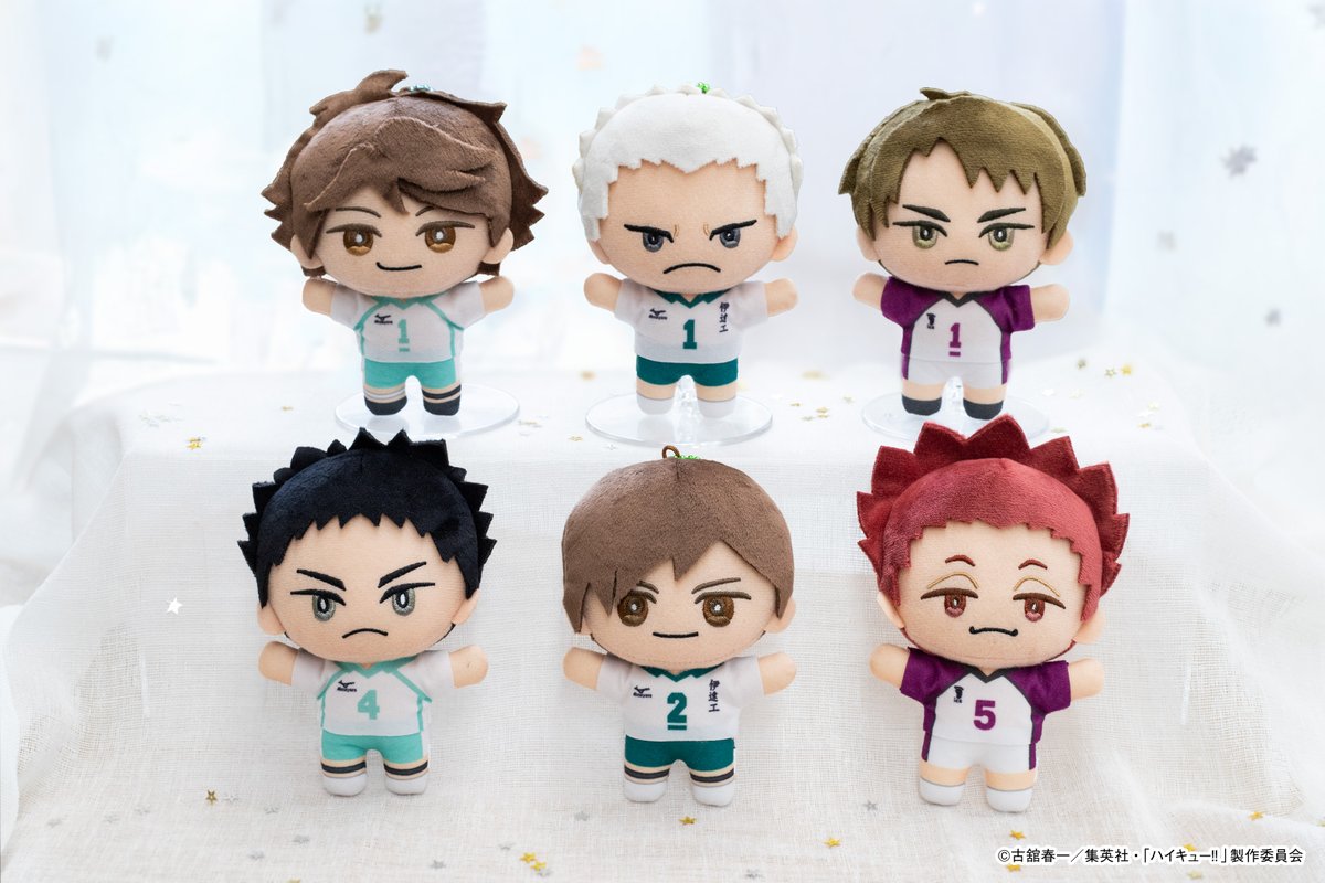 ハイキュー!!】 エスケイジャパンから「みにコレ！ぬいぐるみ