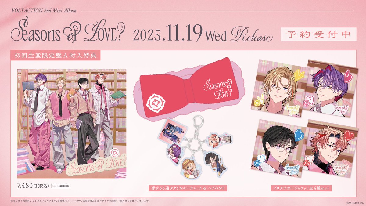 📢2nd Mini Album 初回生産限定盤A & 早期予約特典 情報公開