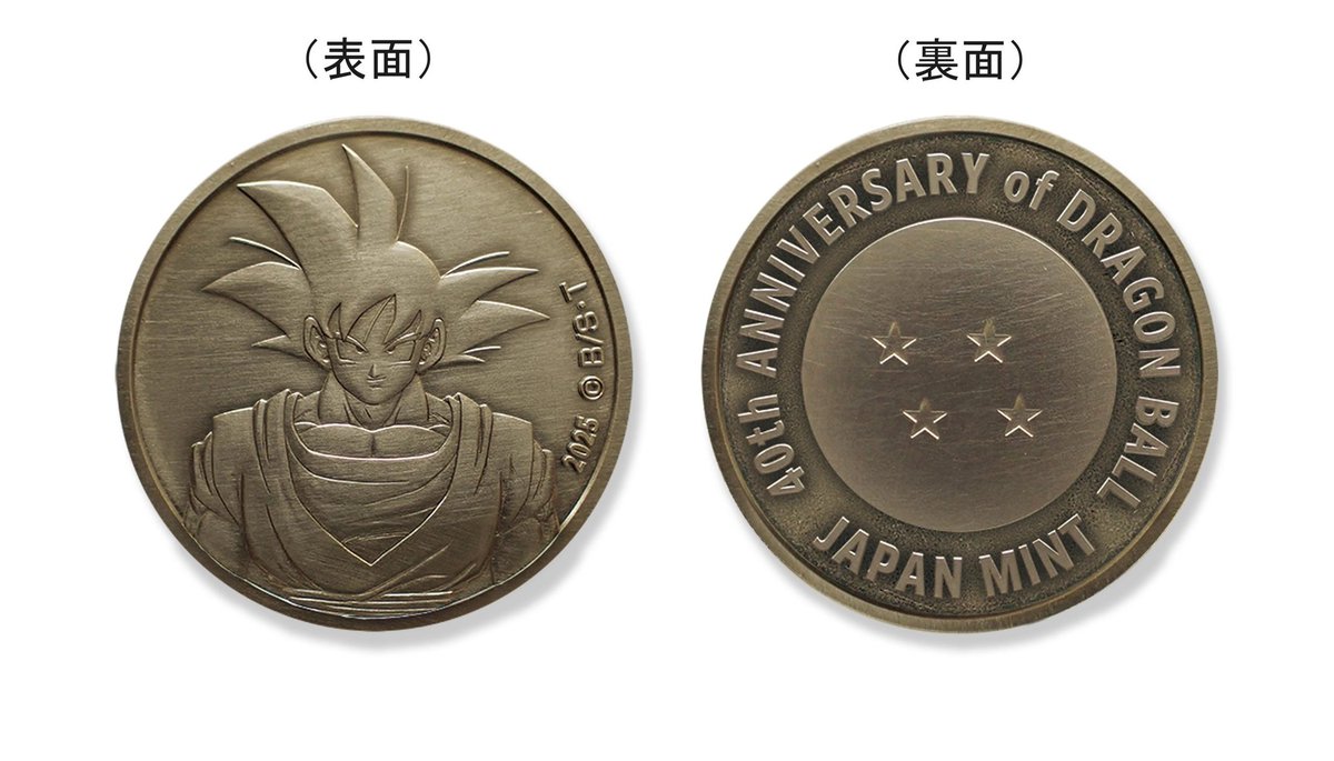最終値下げ！ドラゴンボール40周年記念 2025プルーフ貨幣セット