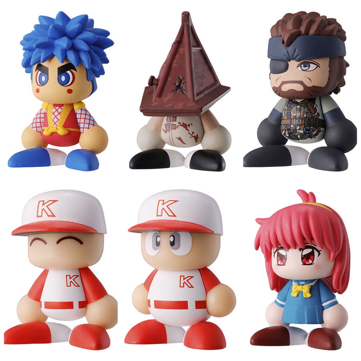 KONAMI パワプロプロ野球 パワプロくん パリーグ 全6種 パワフルプロ