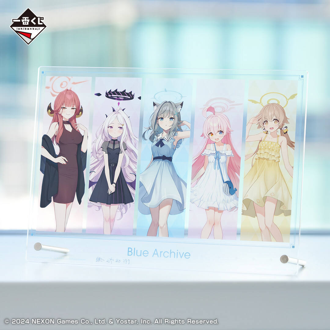 発売まであと3日！／ 『一番くじ ブルーアーカイブ』 A賞は、新規描き