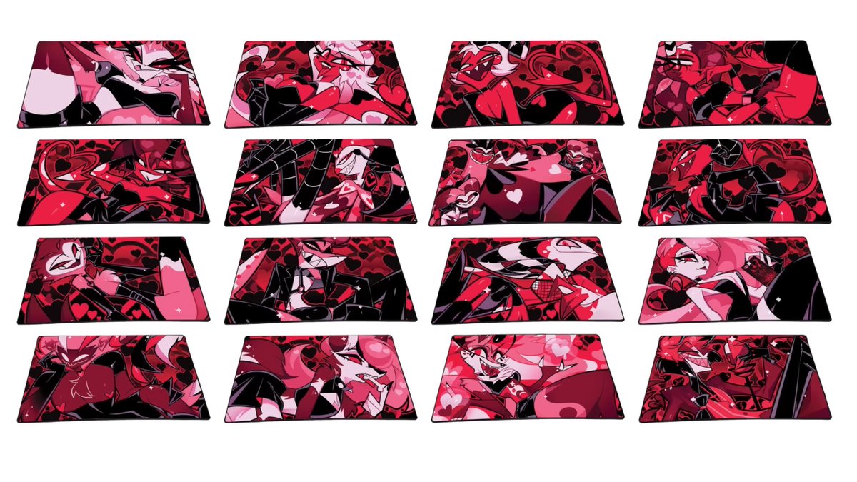 ヘルヴァボスの公式からのバレンタイングッズ紹介… 推しがセクシー