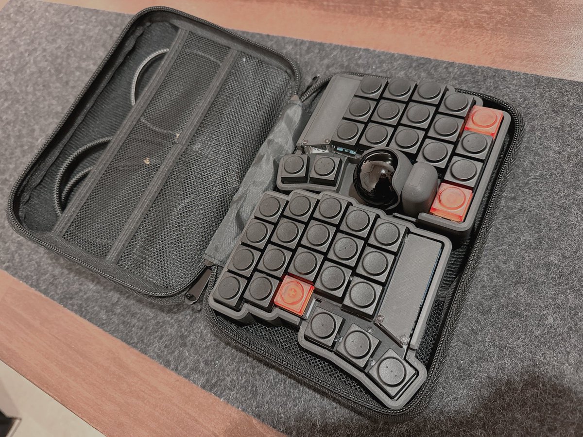 コレこそ理想のKeyball39用ハードケースですね完ぺき。 ありがとう