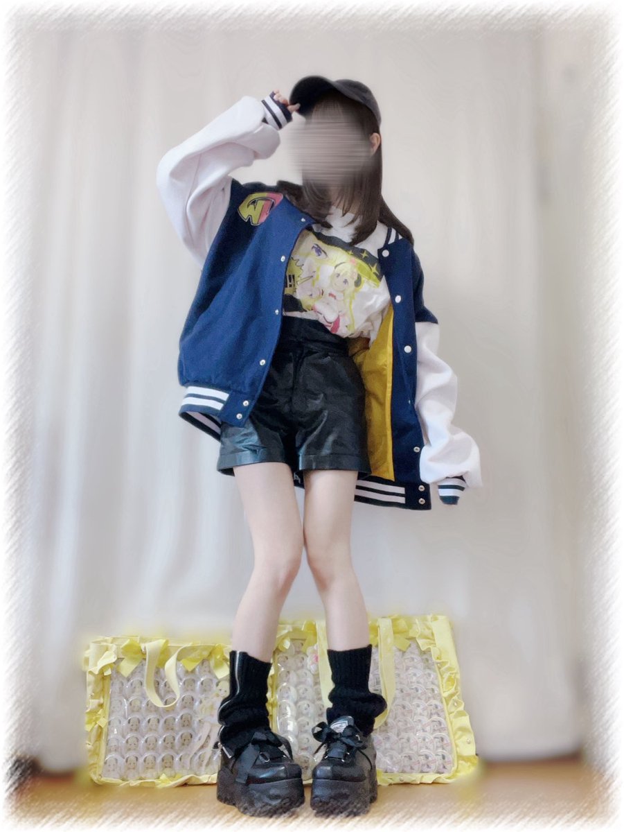 かわいいいいいい！！！ スタジャンは女の子にも似合うよねぇ…💓