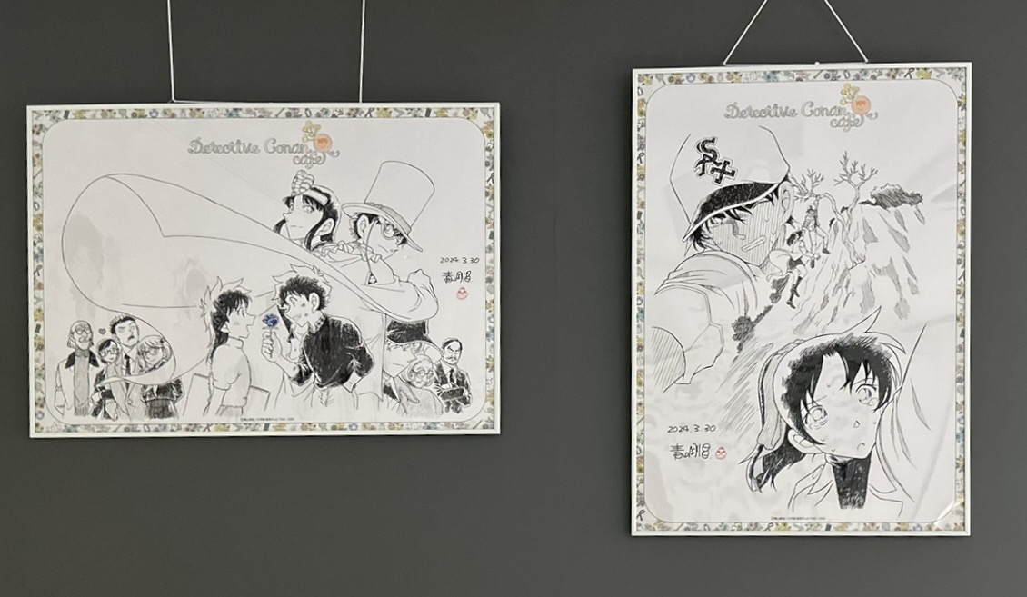 青山剛昌先生が新宿会場にご来店！！ 本日4/1より【新宿会場】にて2枚