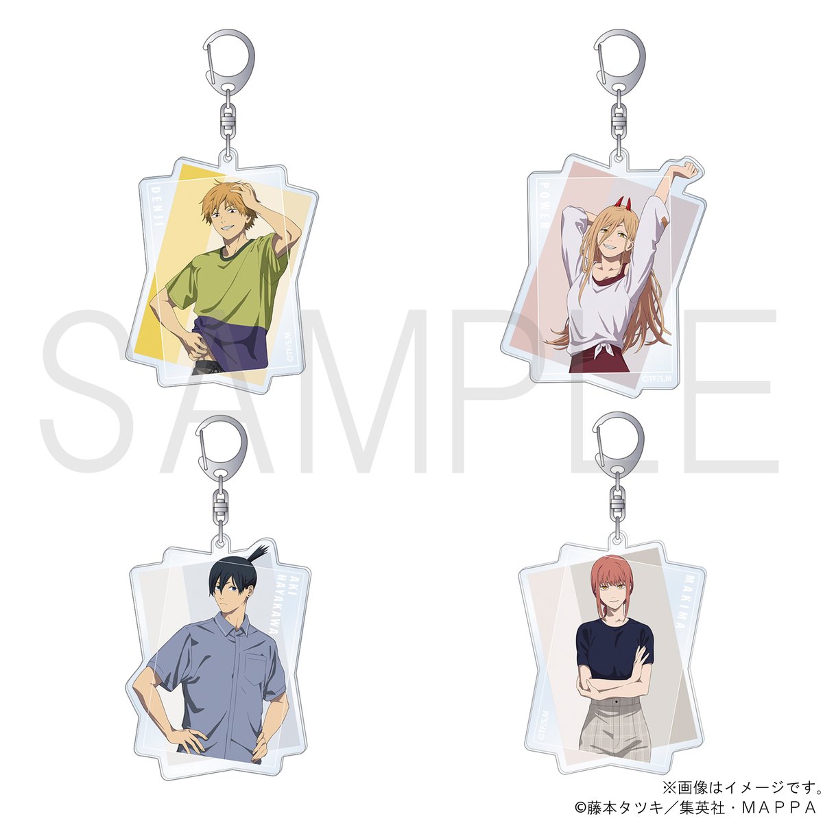 チェンソーマン ジャンプフェスタ 私服 生ブロマイド デンジ アキ