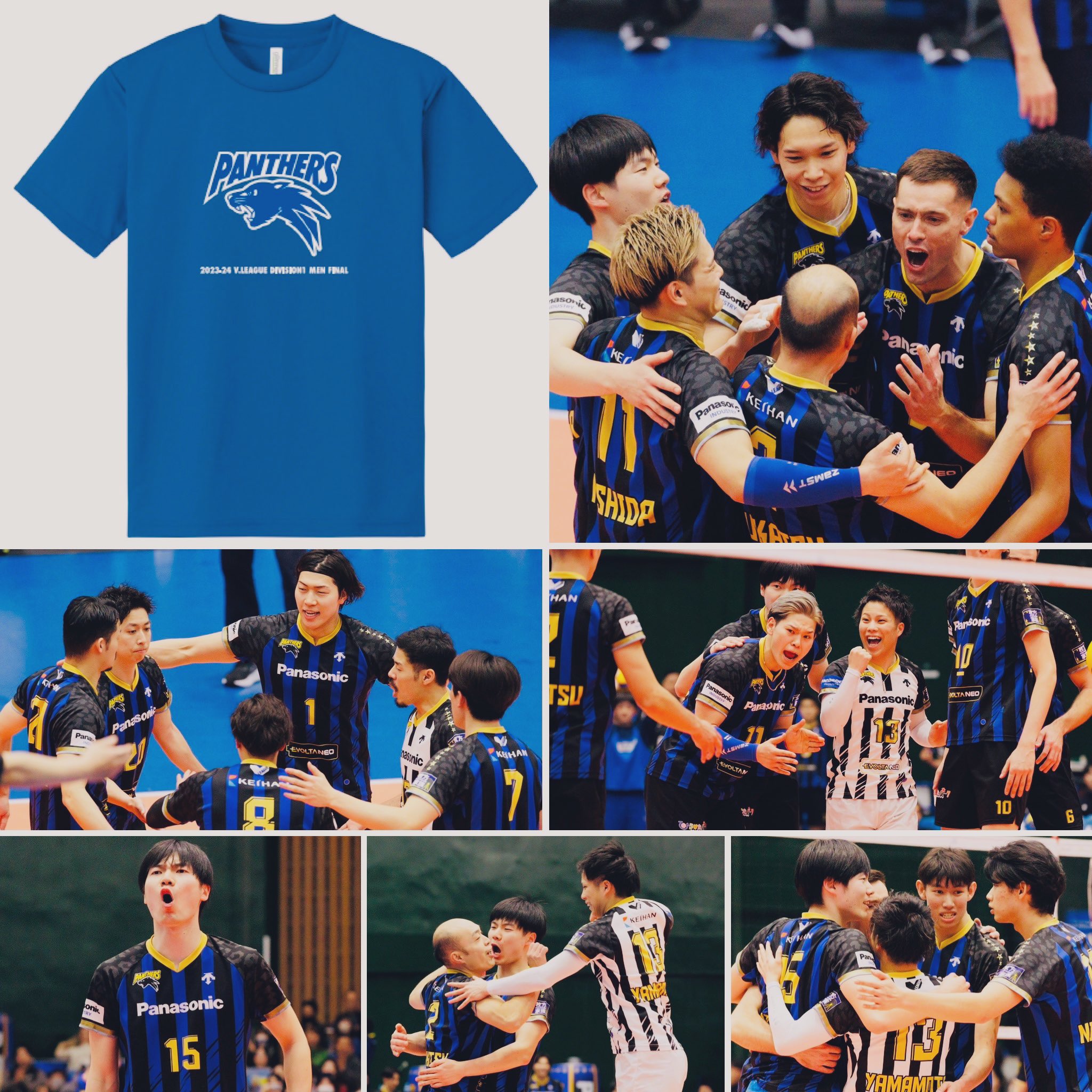 パナソニックパンサーズ 大阪ブルテオン tシャツ 新グッズ情報について